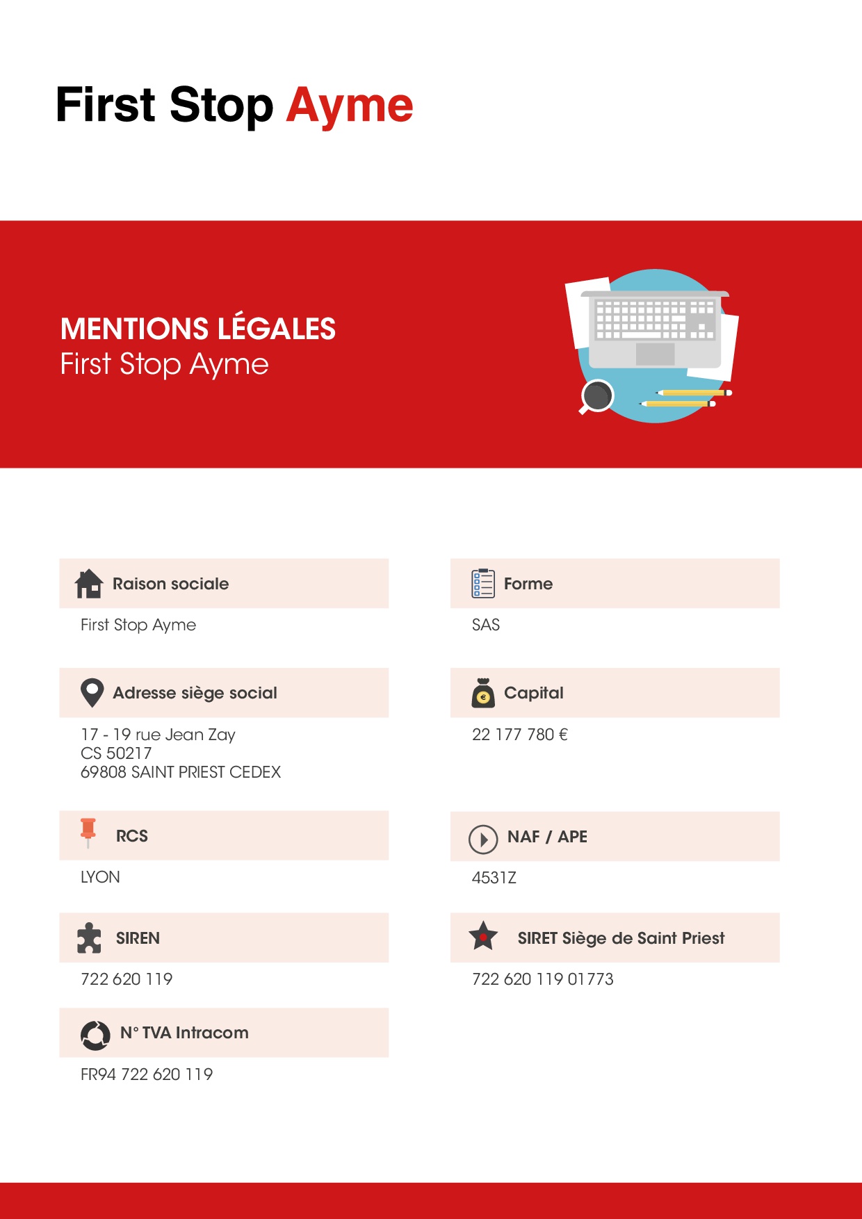 Mentions Légales
